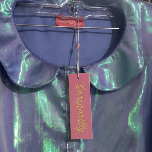 🧁B2G1🧁 Sarsparilly Violet Supernova Blouse - Picture 5 of 11